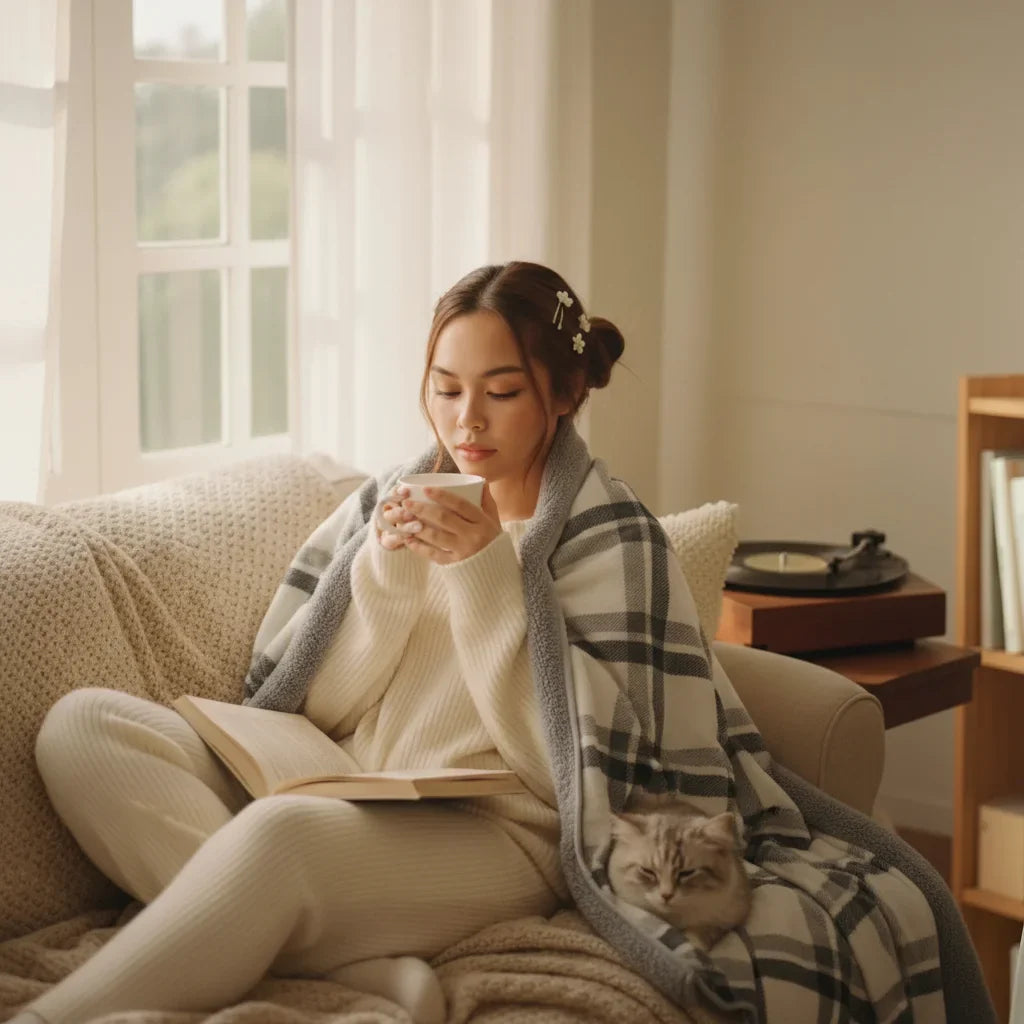 CozyComfort Wearable Blanket Hoodie™