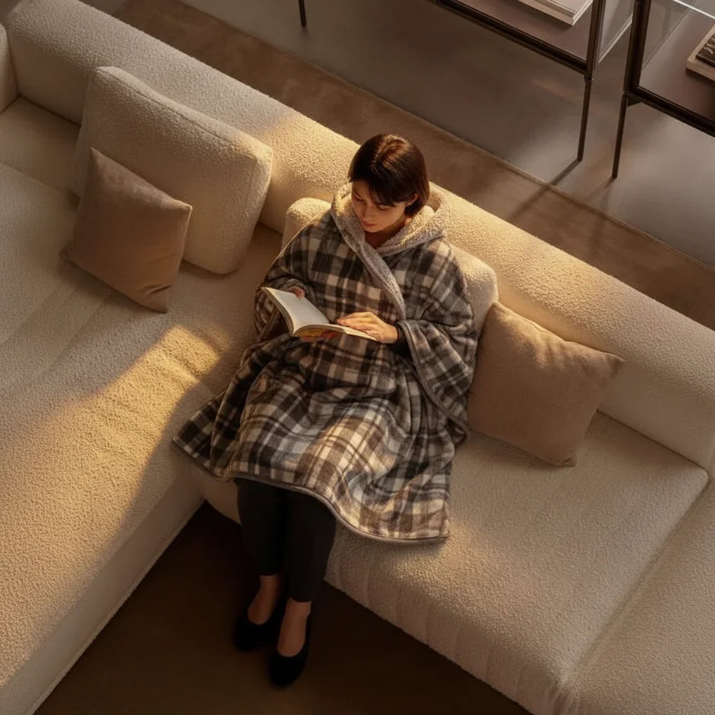CozyComfort Wearable Blanket Hoodie™
